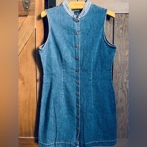 💙👖GAP Denim Sleeveless Dress NEW